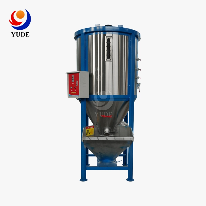Heating Plastic Particle Mixer